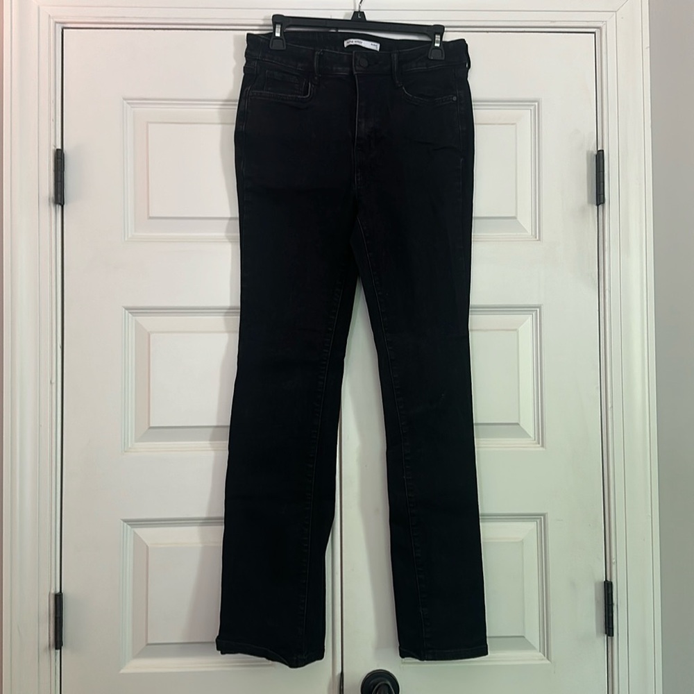 Nine West bootcut black jeans size 8
